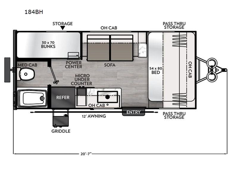 2025 Coachmen Rv Apex Nano 184BH in denton TX