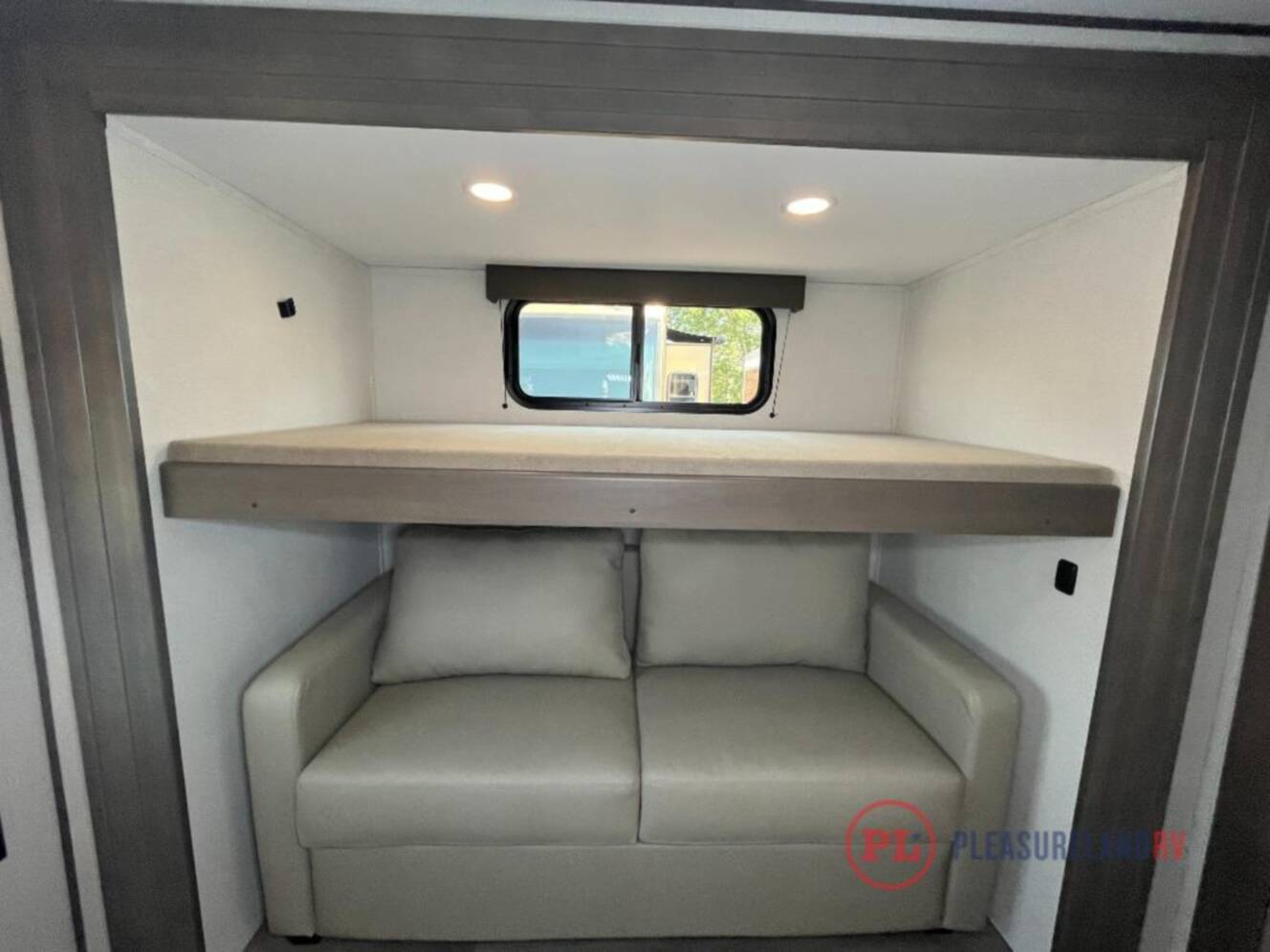 A photo of this 2026 Grand Design Transcend 335BHT