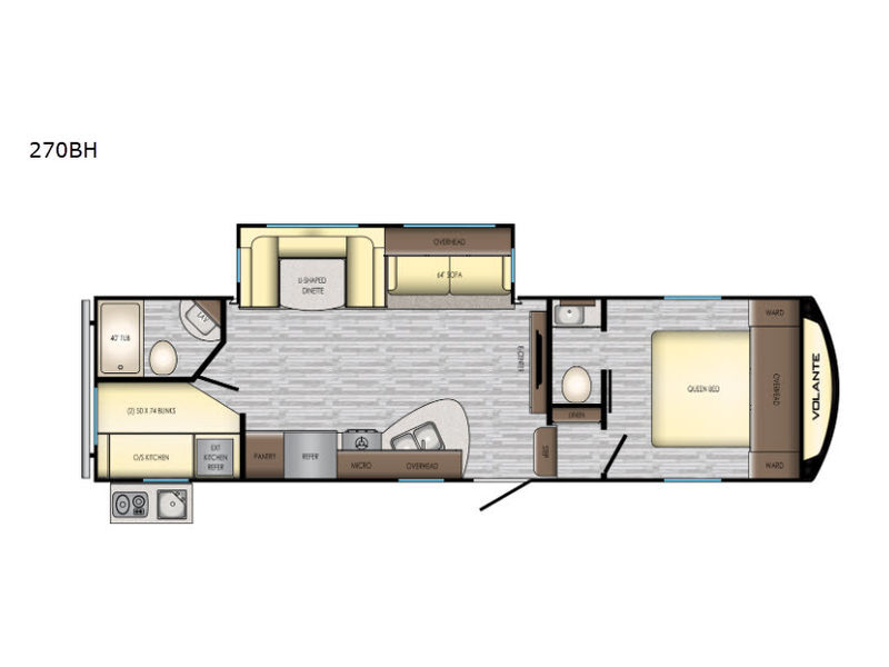 2019 Crossroads Rv Volante 270BH VL270BH in billings MT