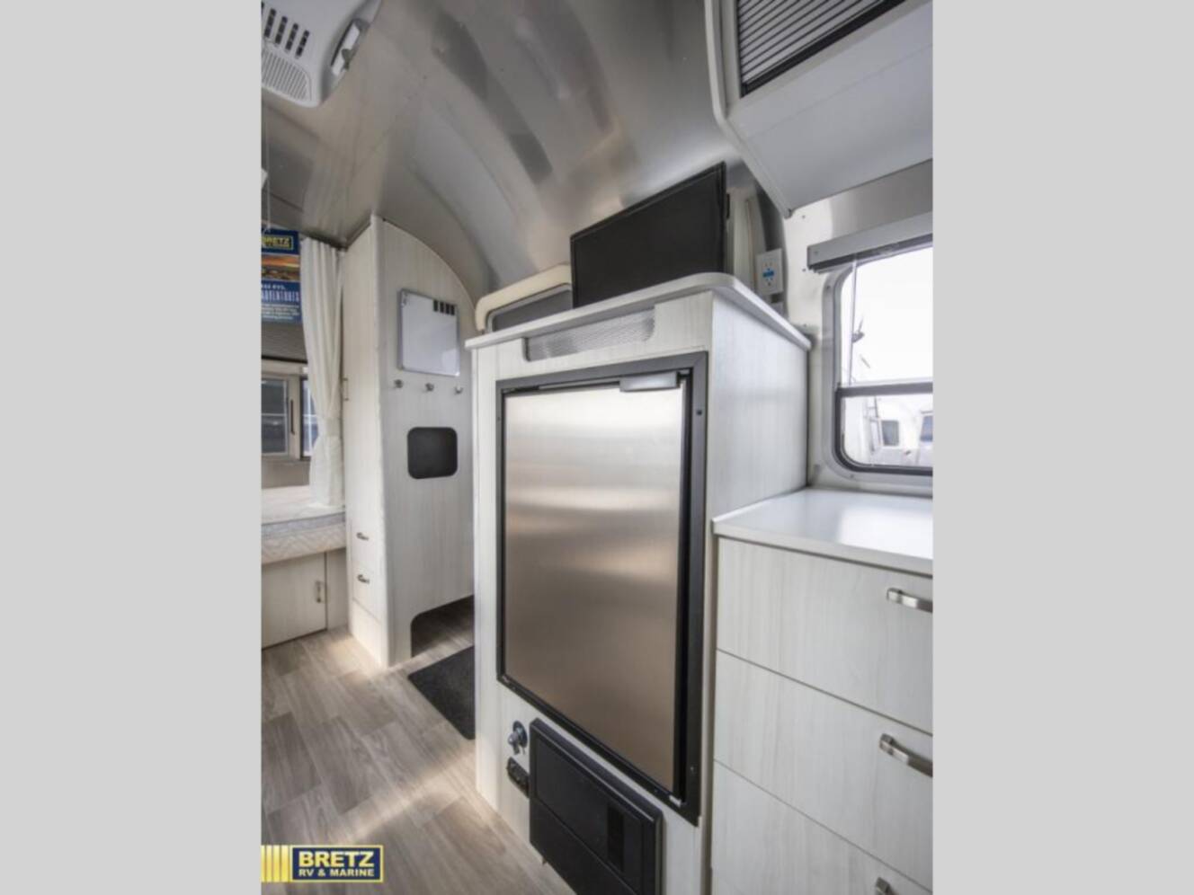 A photo of this 2023 Airstream Bambi 20FB