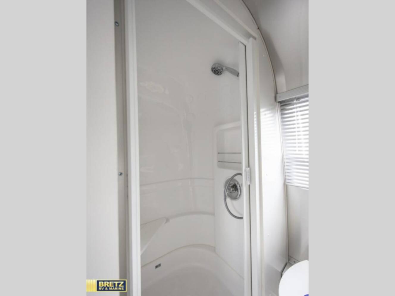 A photo of this 2023 Airstream Bambi 20FB