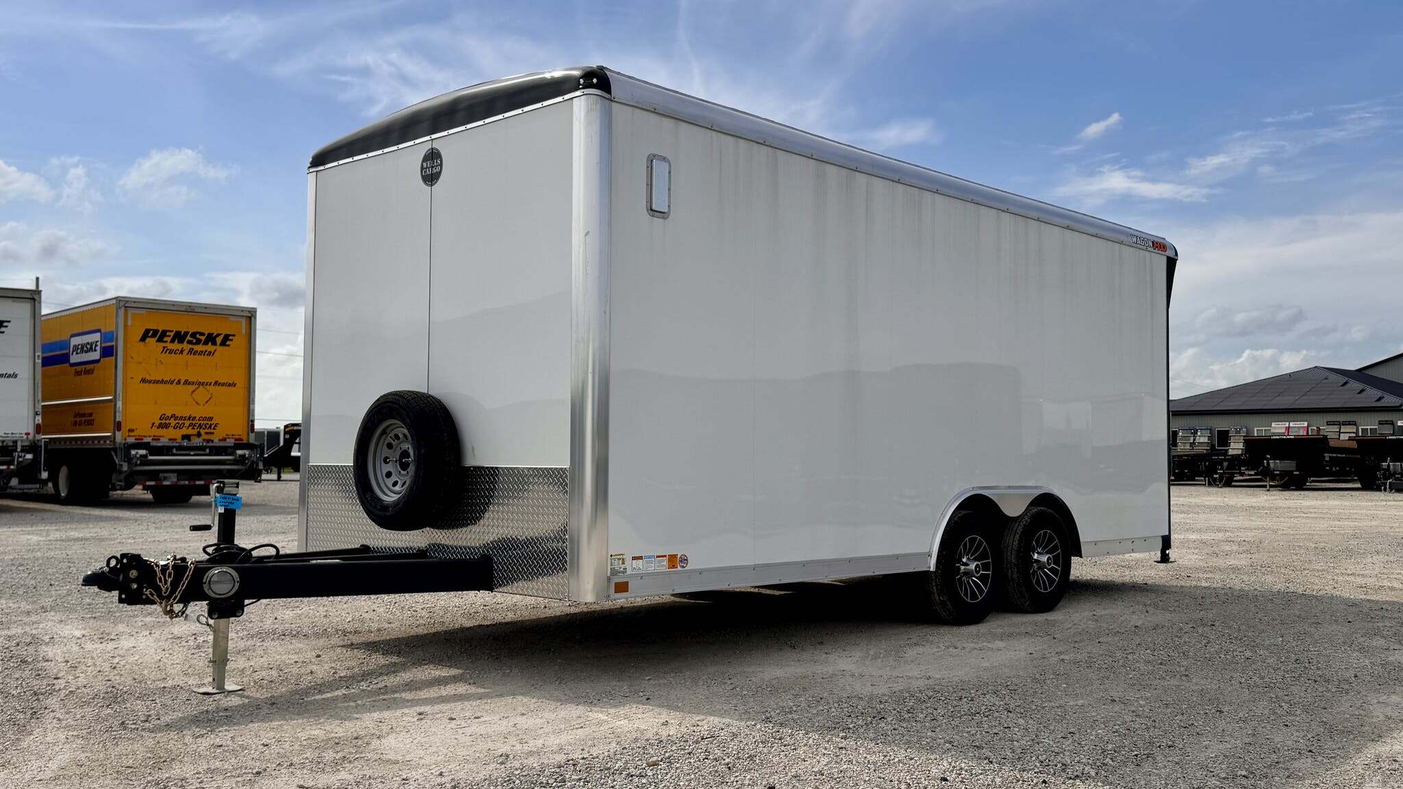 2026 Wells Cargo Wagon HD 8.5 X 20 -10,000# GVWR -LOADED W OPTIONS-7.5' in Goodfield, IL