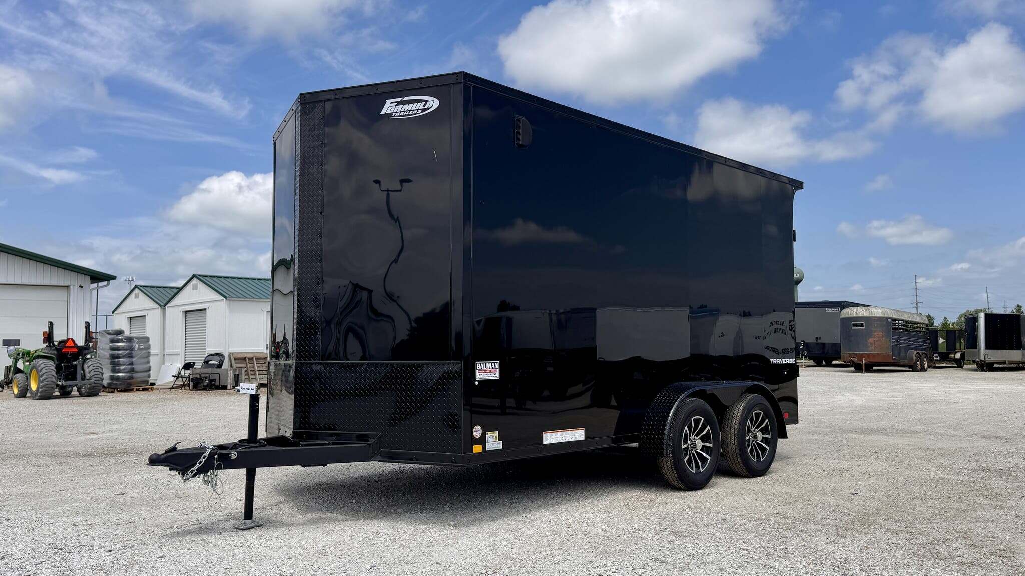 2026 Formula Traverse 7x14 Enclosed - LOADED w/ Upgrades in Goodfield, IL