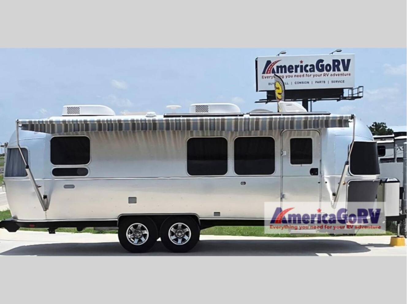 A photo of this 2023 Airstream Pottery Barn Special Edition 28RB