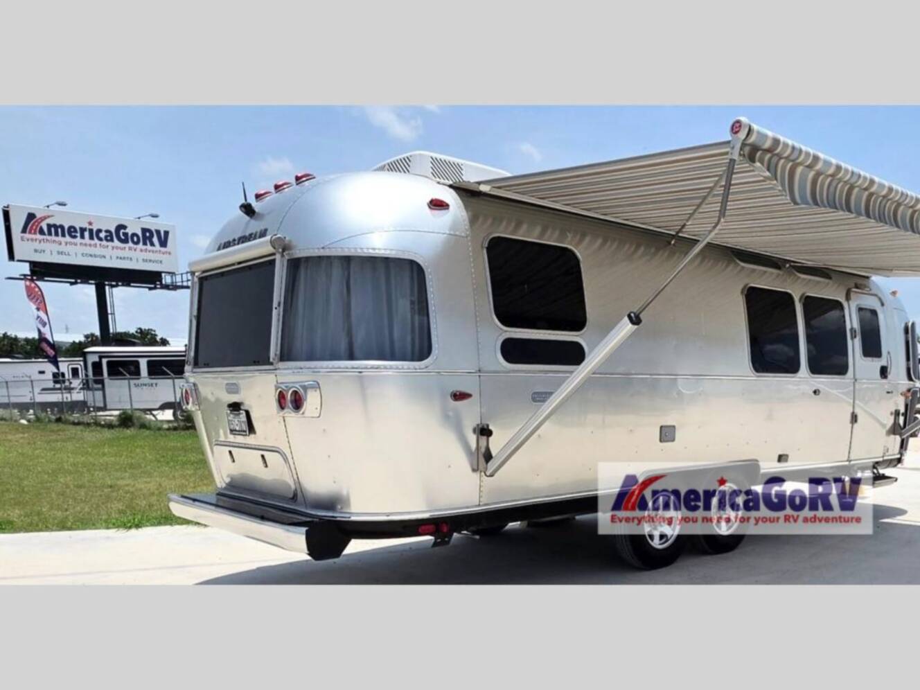 A photo of this 2023 Airstream Pottery Barn Special Edition 28RB