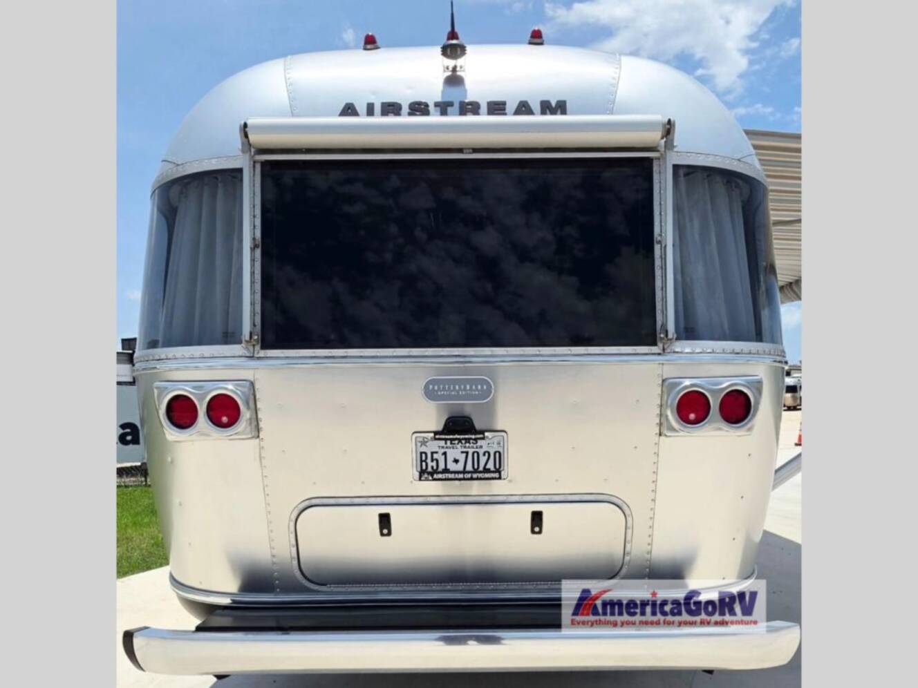 A photo of this 2023 Airstream Pottery Barn Special Edition 28RB