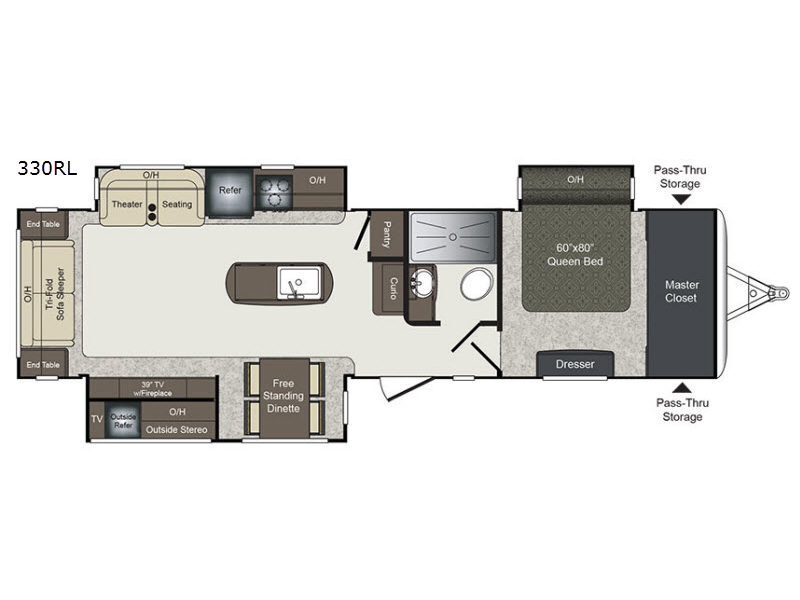 2017 Keystone Rv Laredo 330RL in arlington WA