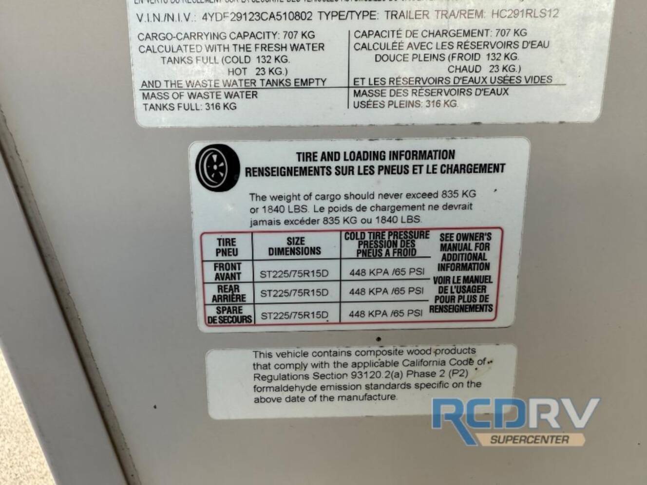 A photo of this 2012 Keystone Rv Cougar High Country 291RLS