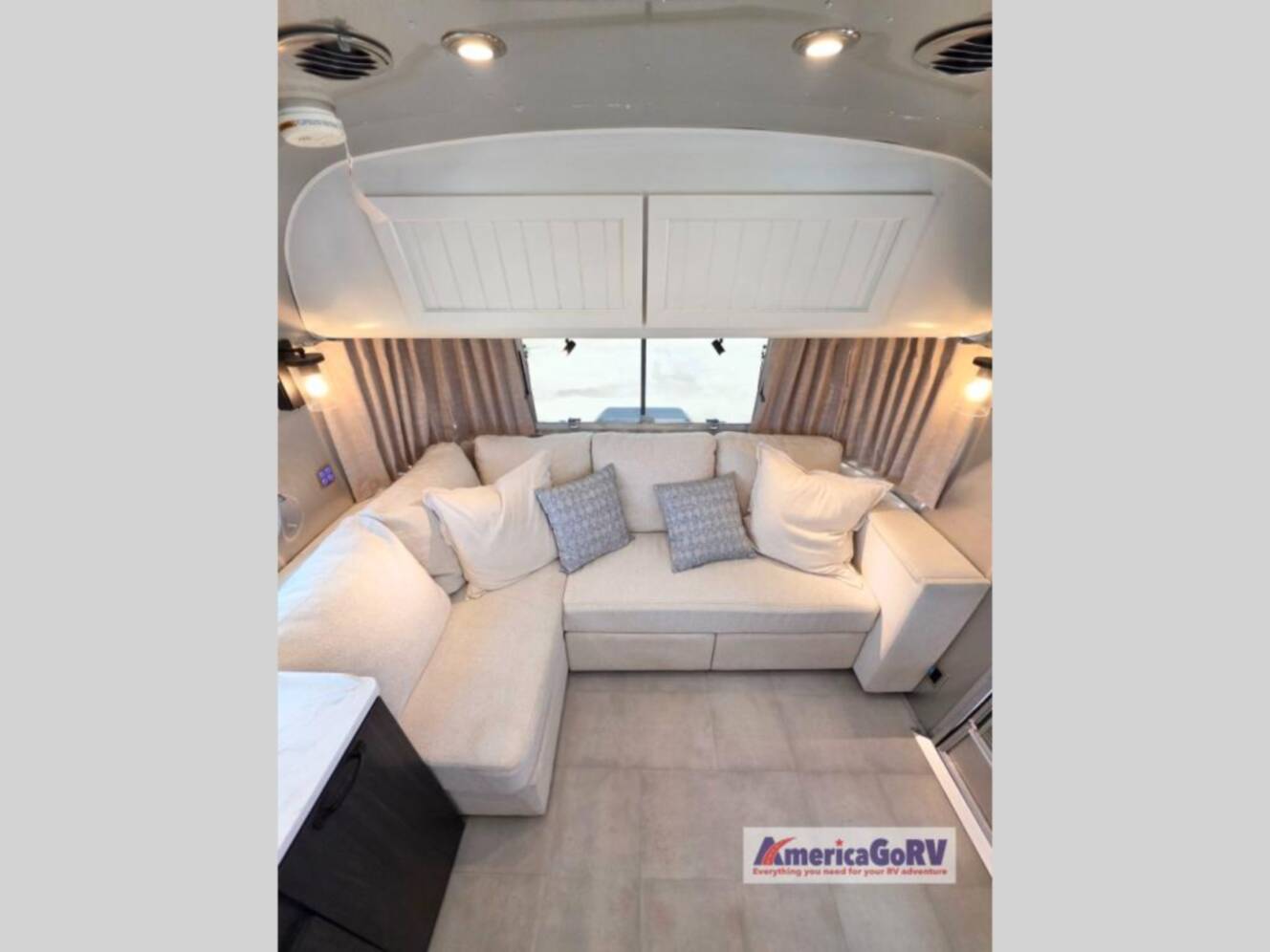 A photo of this 2023 Airstream Pottery Barn Special Edition 28RB