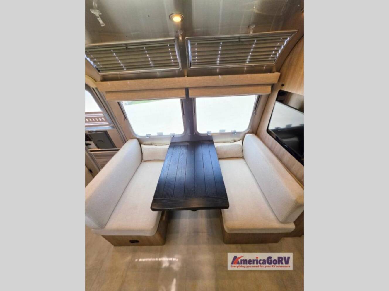 A photo of this 2023 Airstream Pottery Barn Special Edition 28RB