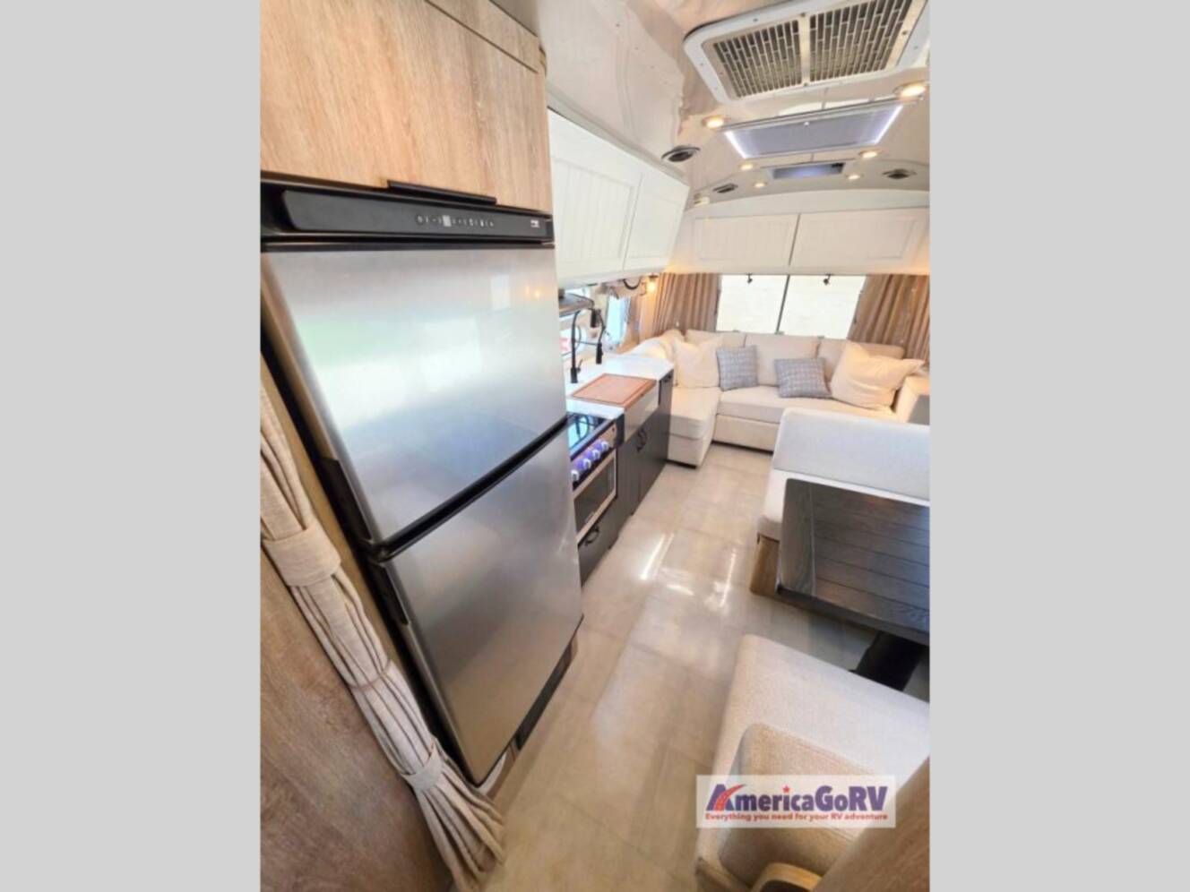 A photo of this 2023 Airstream Pottery Barn Special Edition 28RB