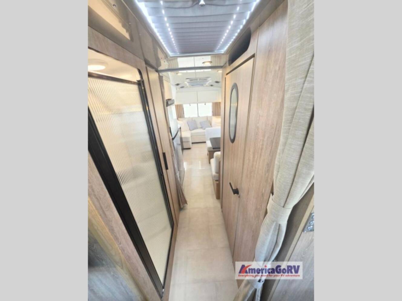 A photo of this 2023 Airstream Pottery Barn Special Edition 28RB