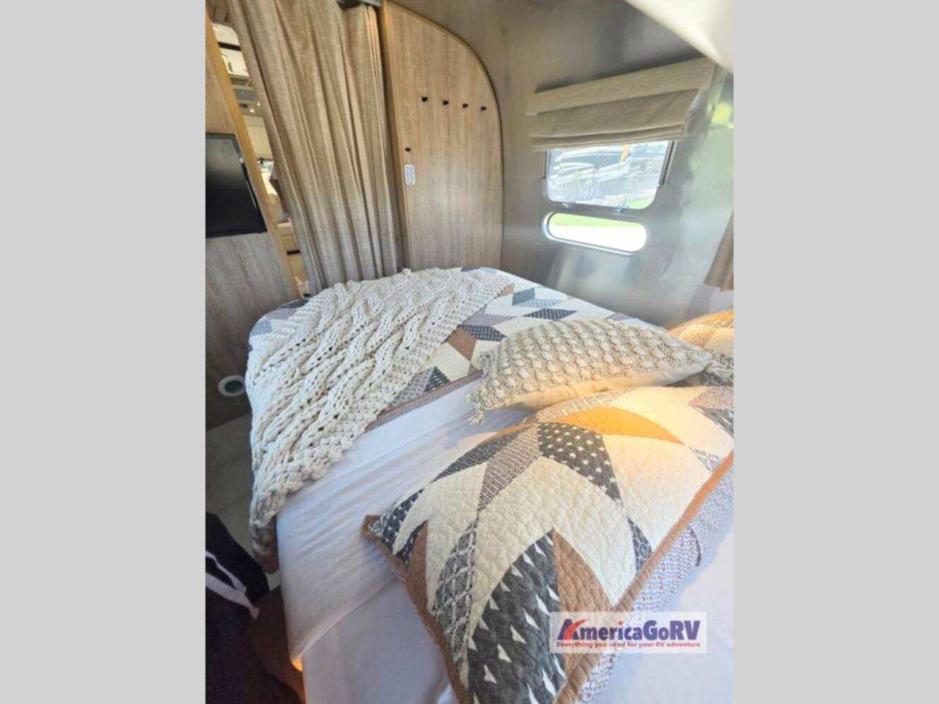 A photo of this 2023 Airstream Pottery Barn Special Edition 28RB