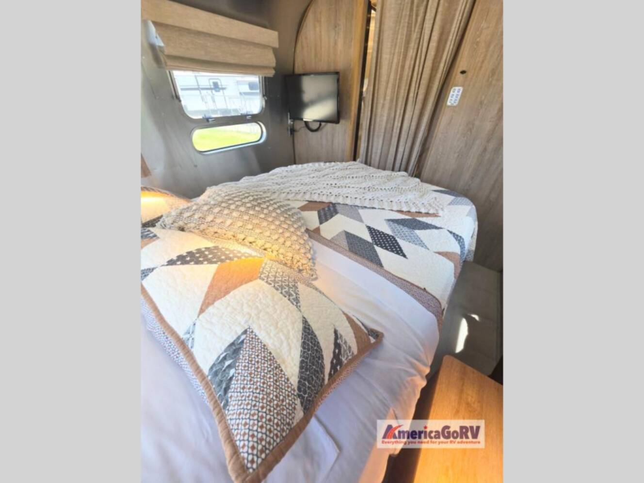 A photo of this 2023 Airstream Pottery Barn Special Edition 28RB