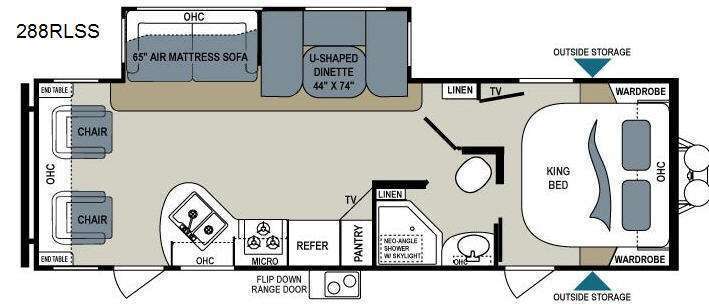 2014 Dutchmen Rv Aerolite 288RLSS in mcalester OK