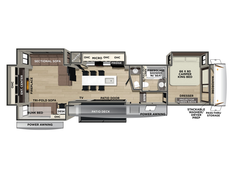 2027 Forest River Rv Cherokee Sabre 38RVHUNTER in lexington NC