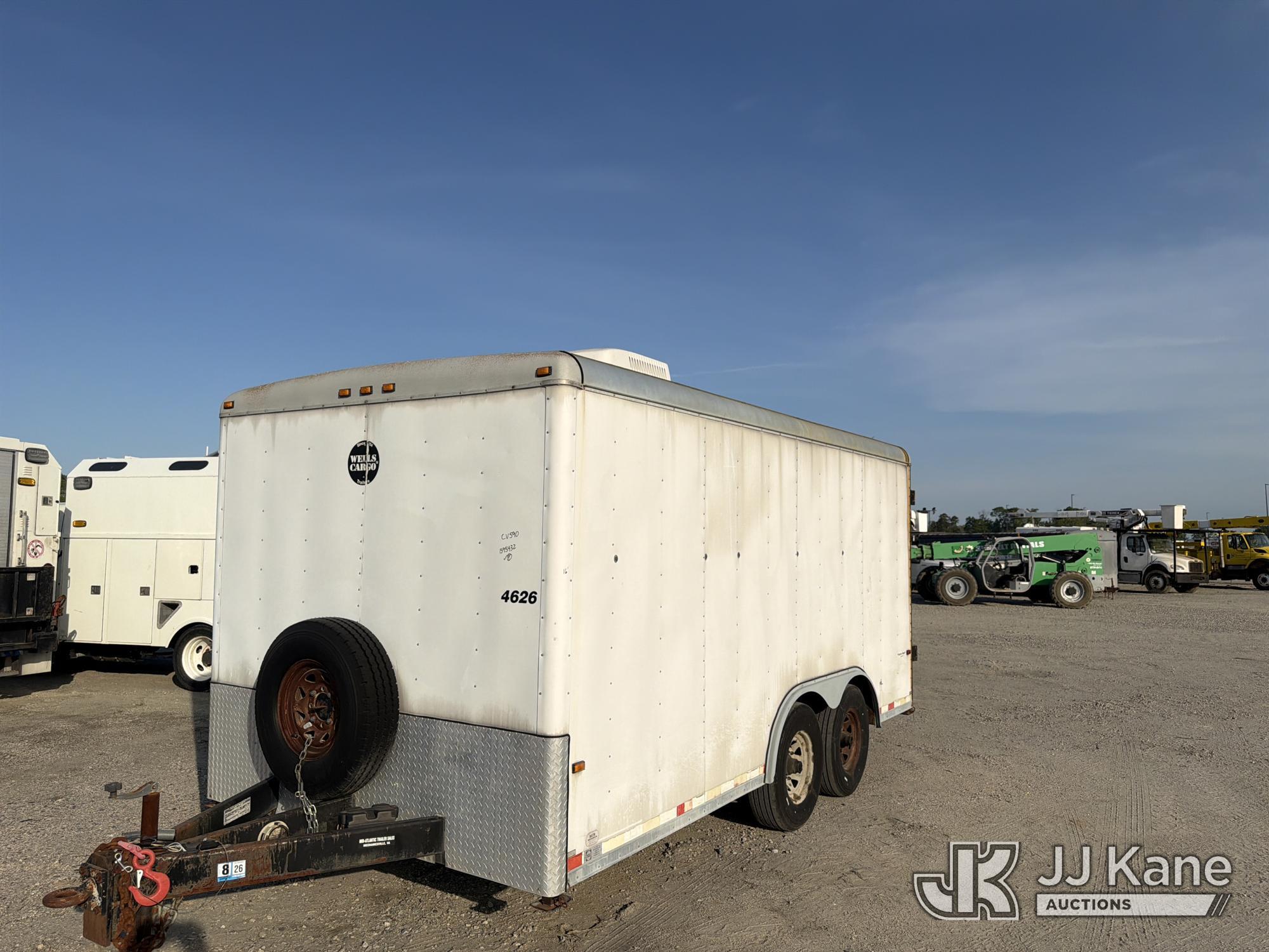 2001 WELLS CARGO TRAILER in Chester, VA