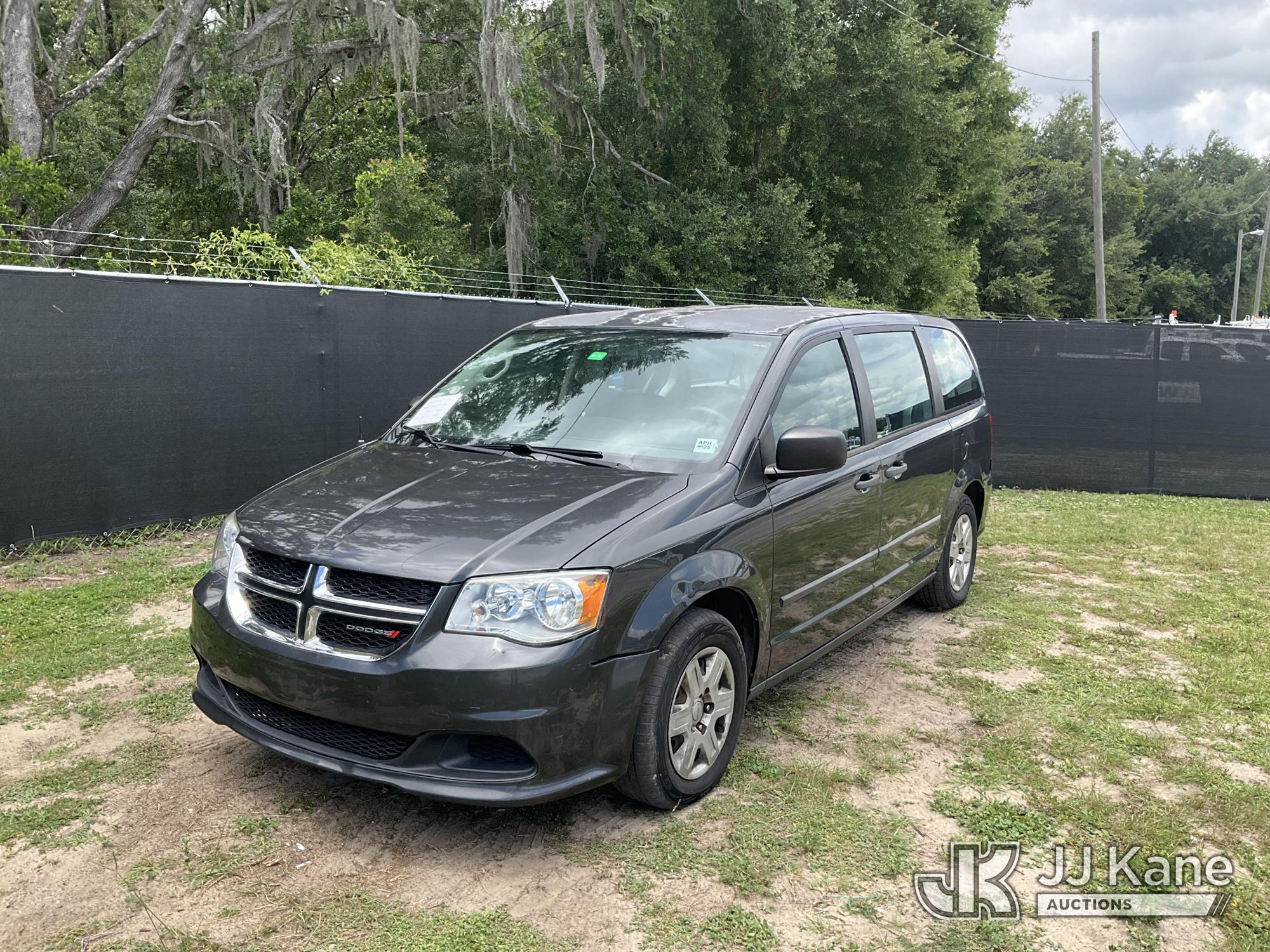 2012 DODGE GRAND CARAVAN SE in Thonotosassa, FL
