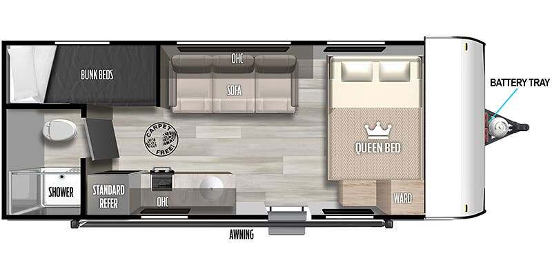 2024 Forest River Salem FSX 174BHLE in williamstown NJ