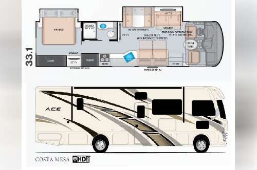 2019 Thor Motor Coach Ace 33.1 in princeton NC