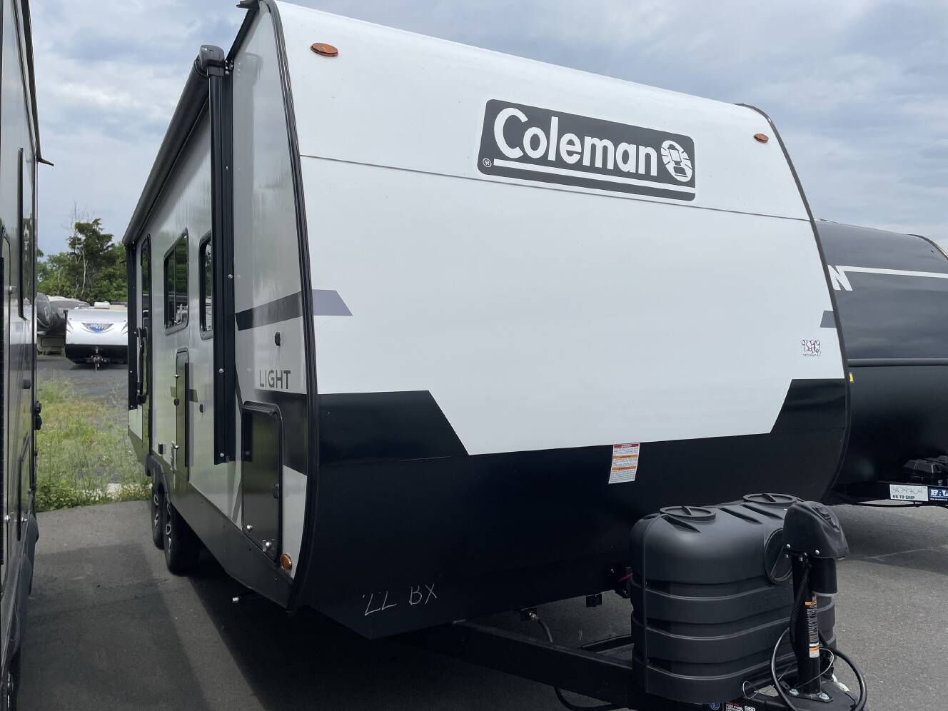 A photo of this 2027 Keystone COLEMAN LIGHT 22BX