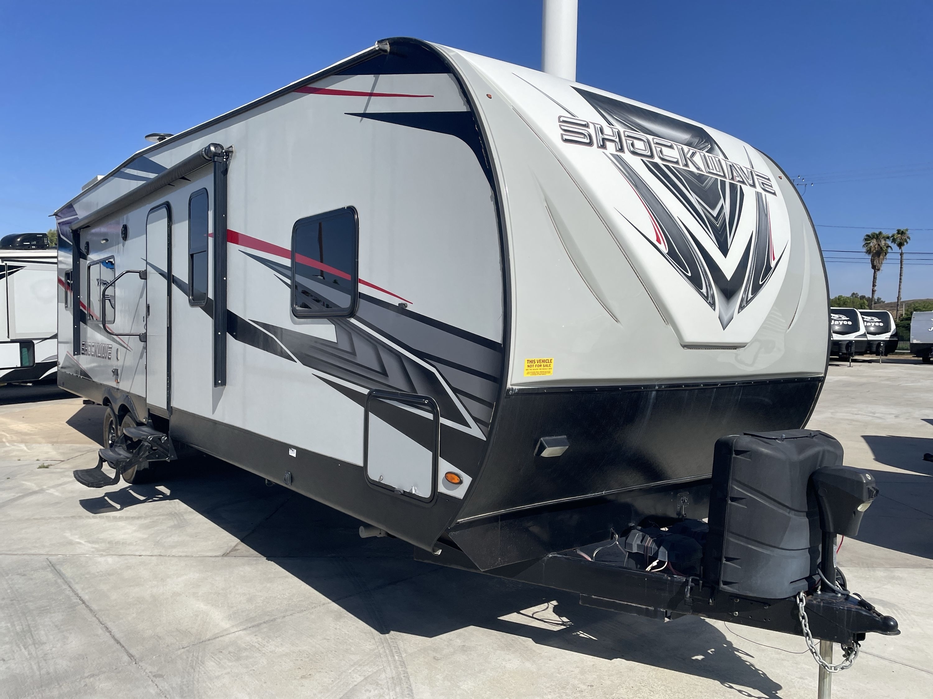 2020 Forest River SHOCKWAVE 31KSGDX Travel Trailer Toy Hauler RV