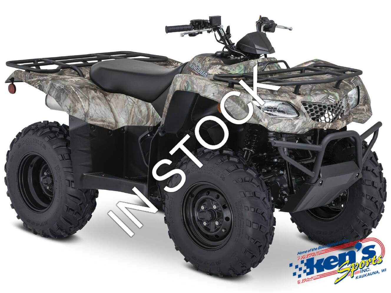 A photo of this 2026 Suzuki KingQuad 400ASi Camo