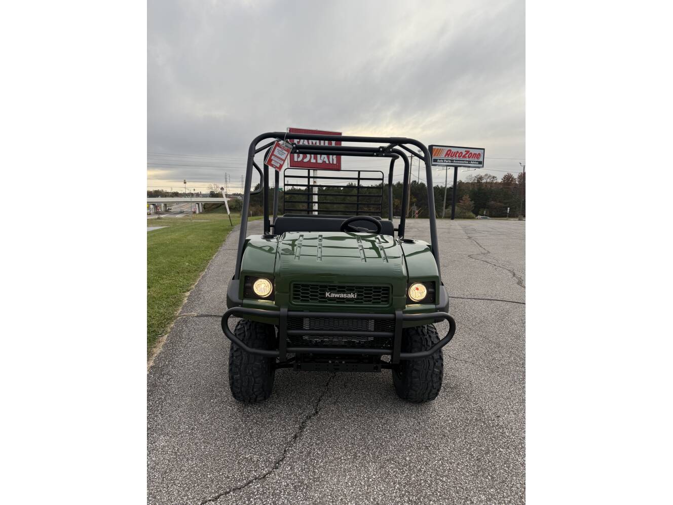 A photo of this 2026 Kawasaki Mule 4000 Trans