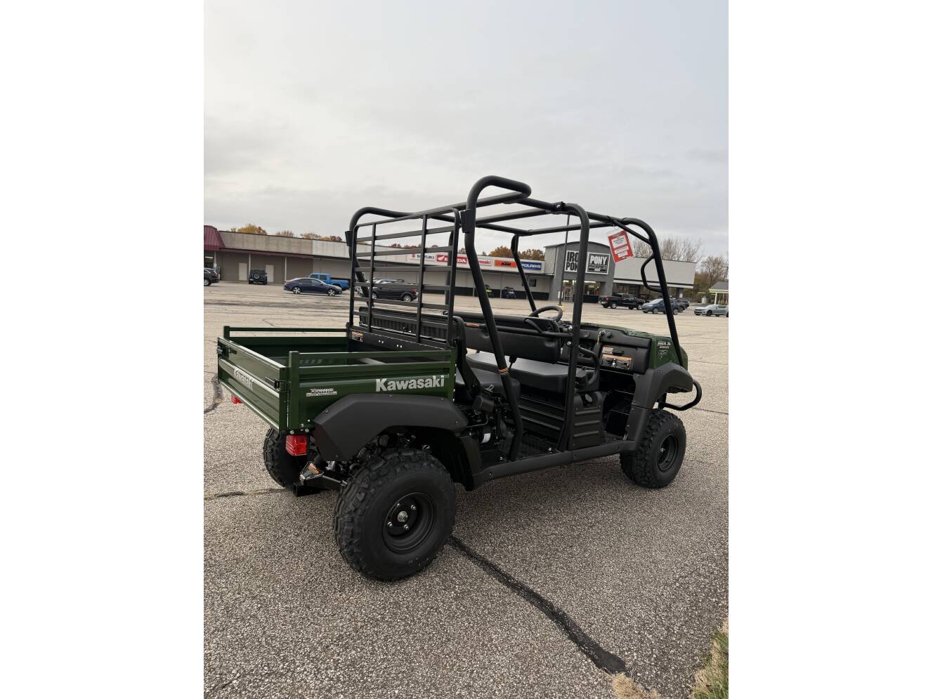 A photo of this 2026 Kawasaki Mule 4000 Trans