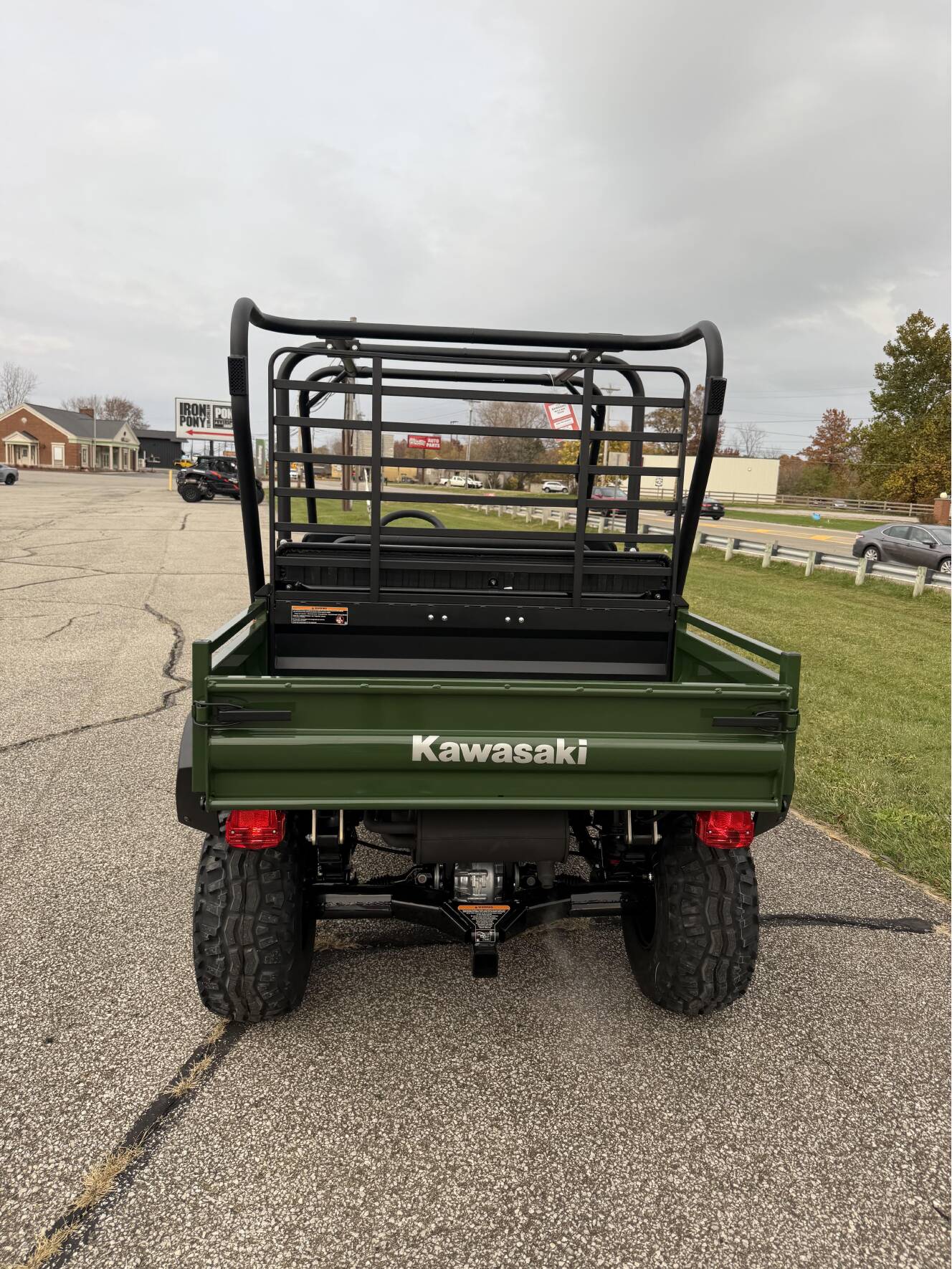 A photo of this 2026 Kawasaki Mule 4000 Trans