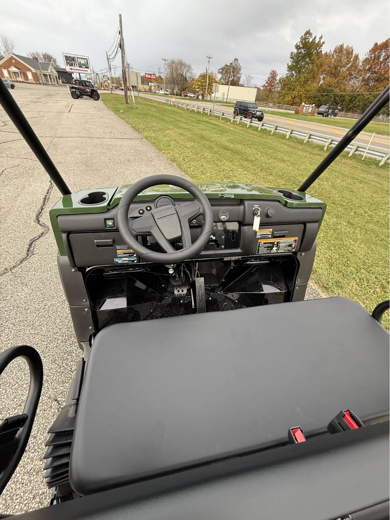 A photo of this 2026 Kawasaki Mule 4000 Trans
