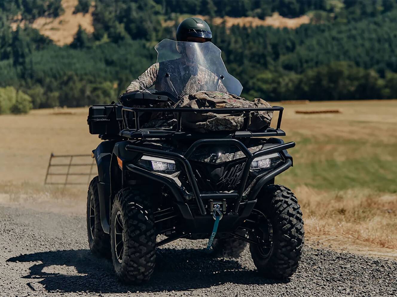 A photo of this 2025 CFMOTO CForce 600