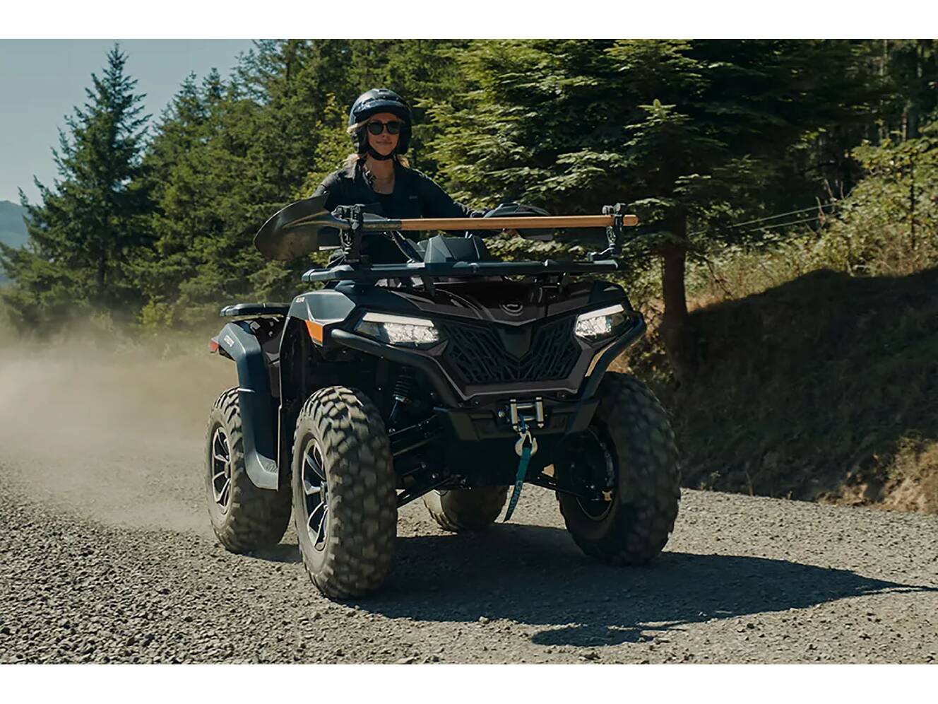 A photo of this 2025 CFMOTO CForce 600