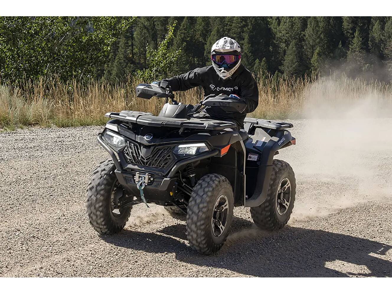 A photo of this 2025 CFMOTO CForce 600