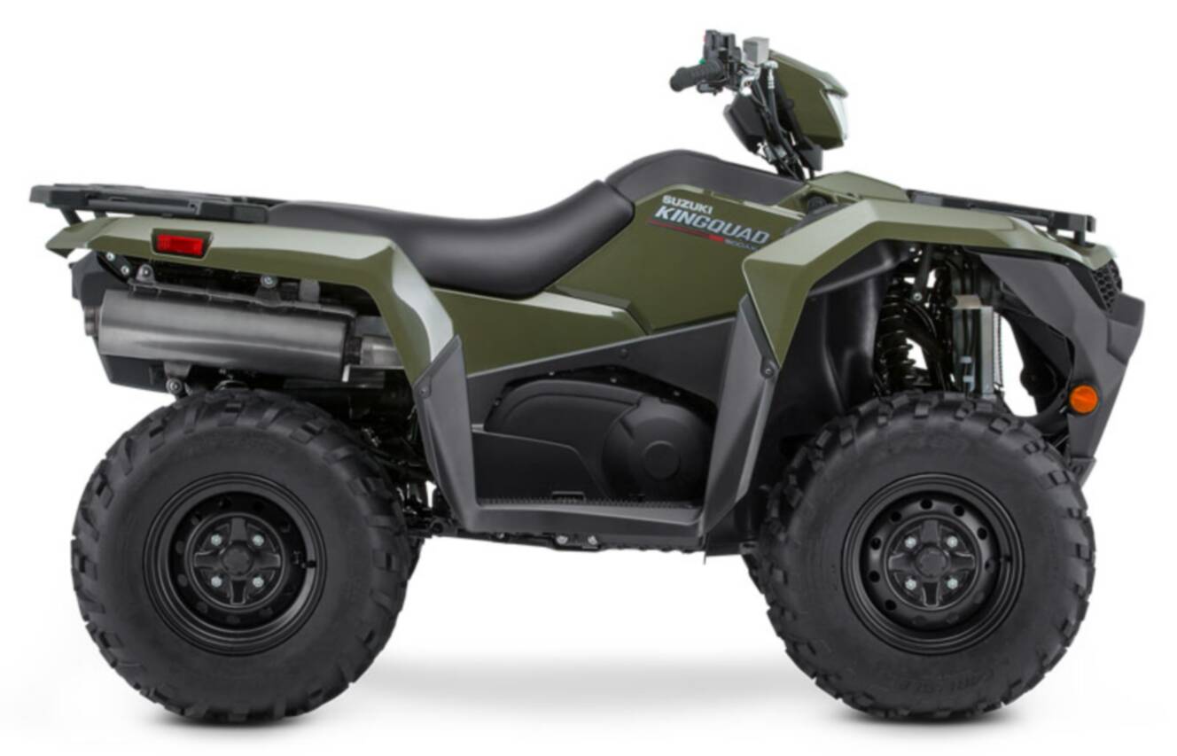 A photo of this 2026 Suzuki KingQuad 500AXi Power Steering