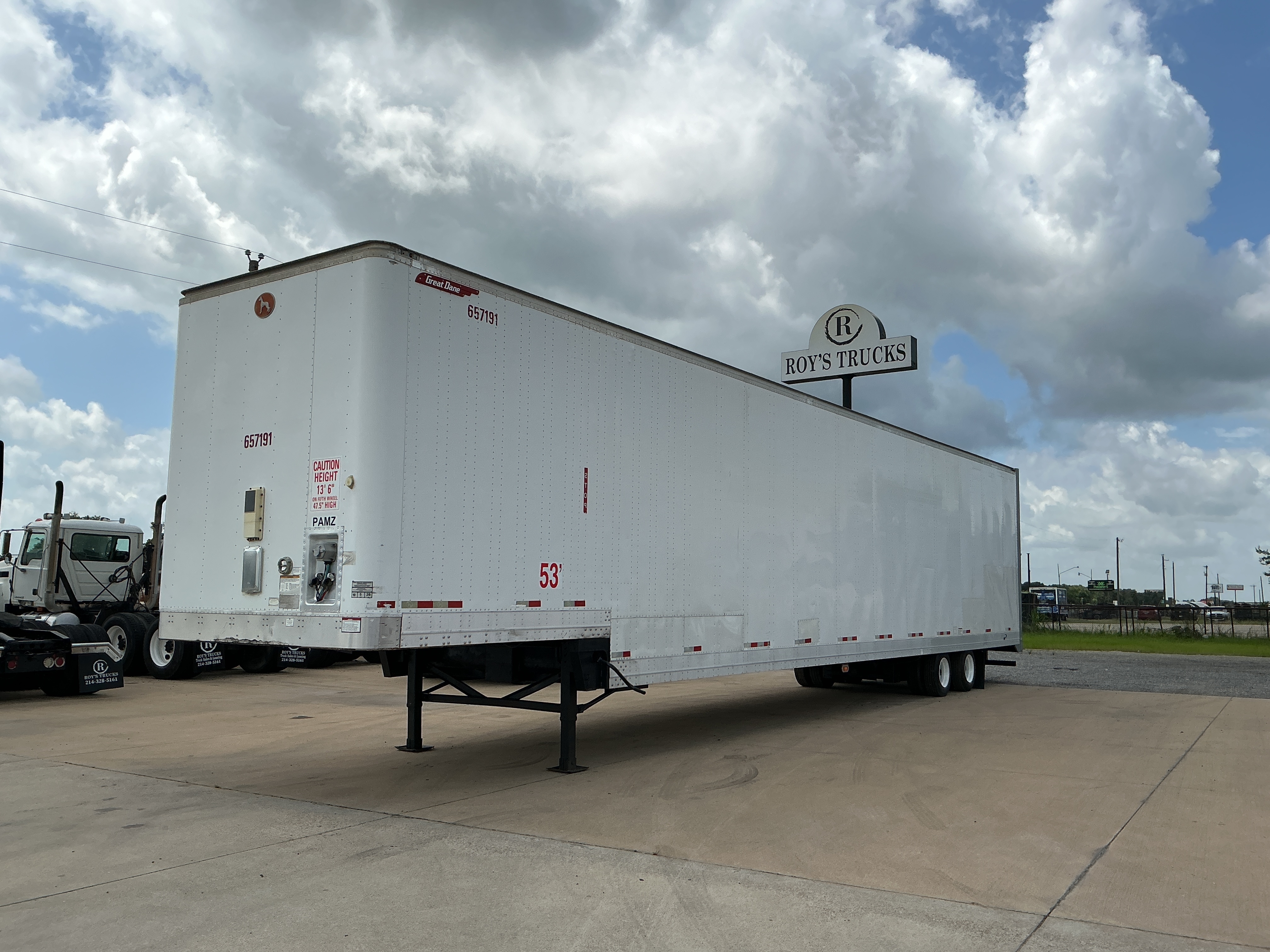2015 GREAT DANE 53' SWING DOOR DRY VAN in Caddo Mills, TX