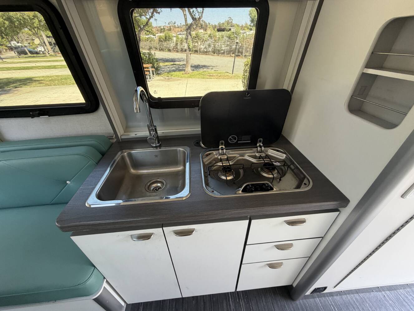 A photo of this 2019 Airstream NEST 16U