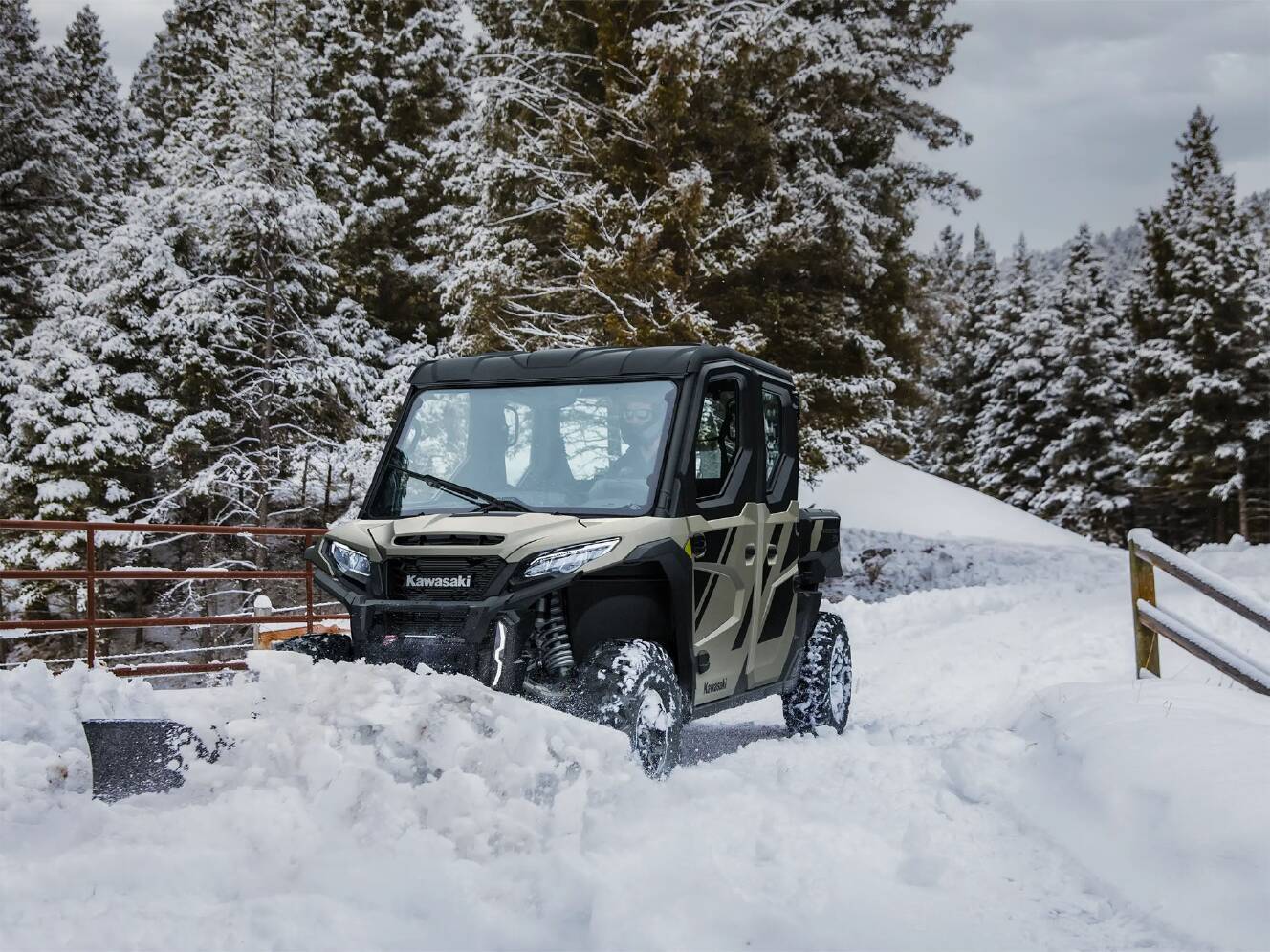 A photo of this 2026 Kawasaki RIDGE® CREW HVAC