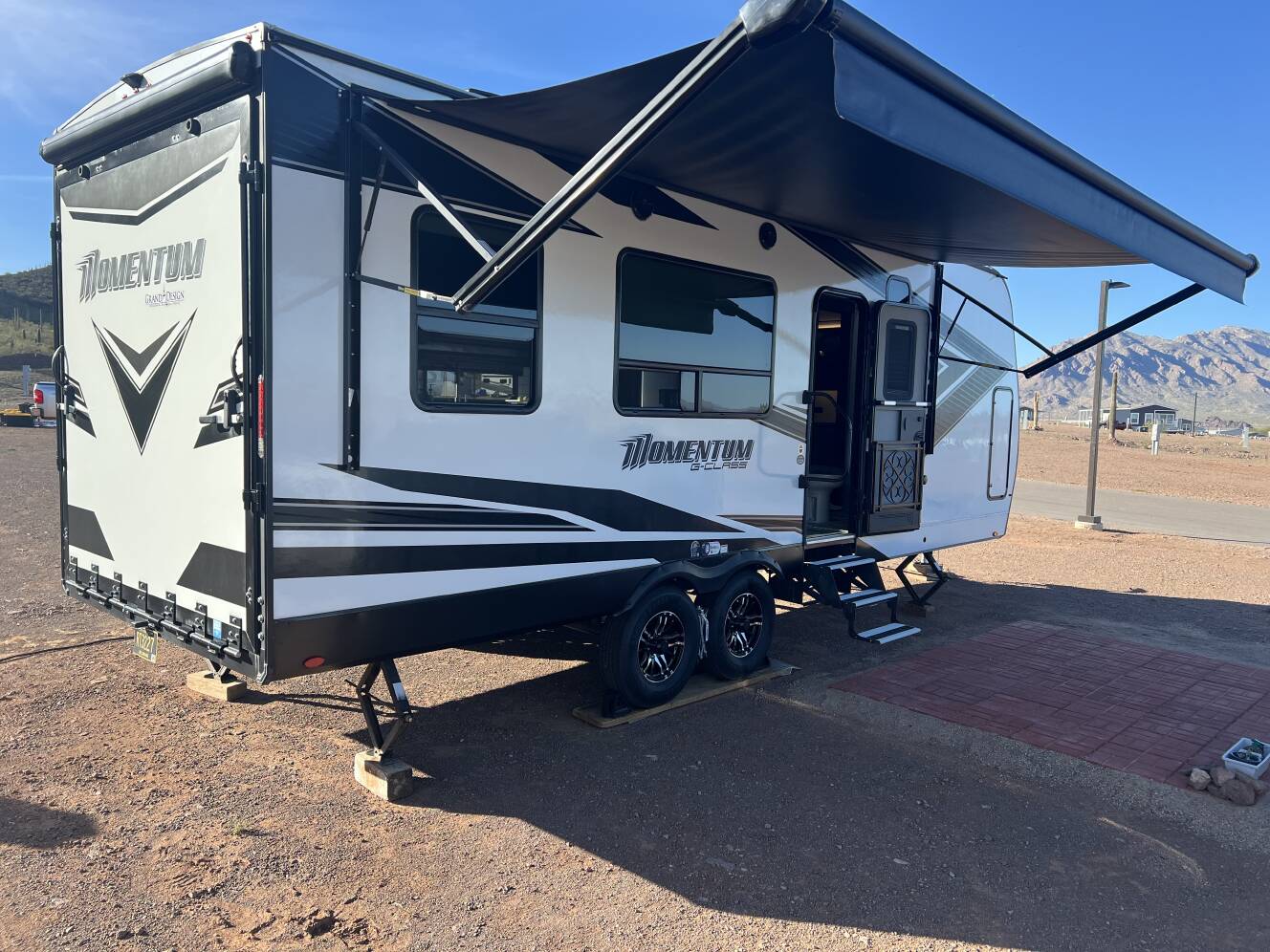 A photo of this 2022 Grand Design MOMENTUM G-CLASS 23G