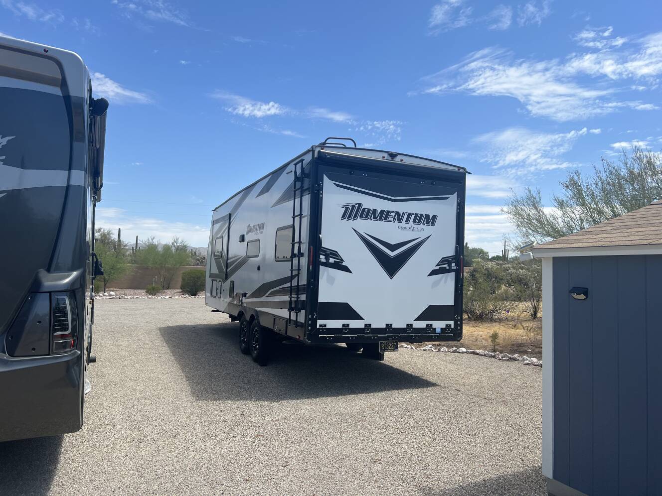 A photo of this 2022 Grand Design MOMENTUM G-CLASS 23G