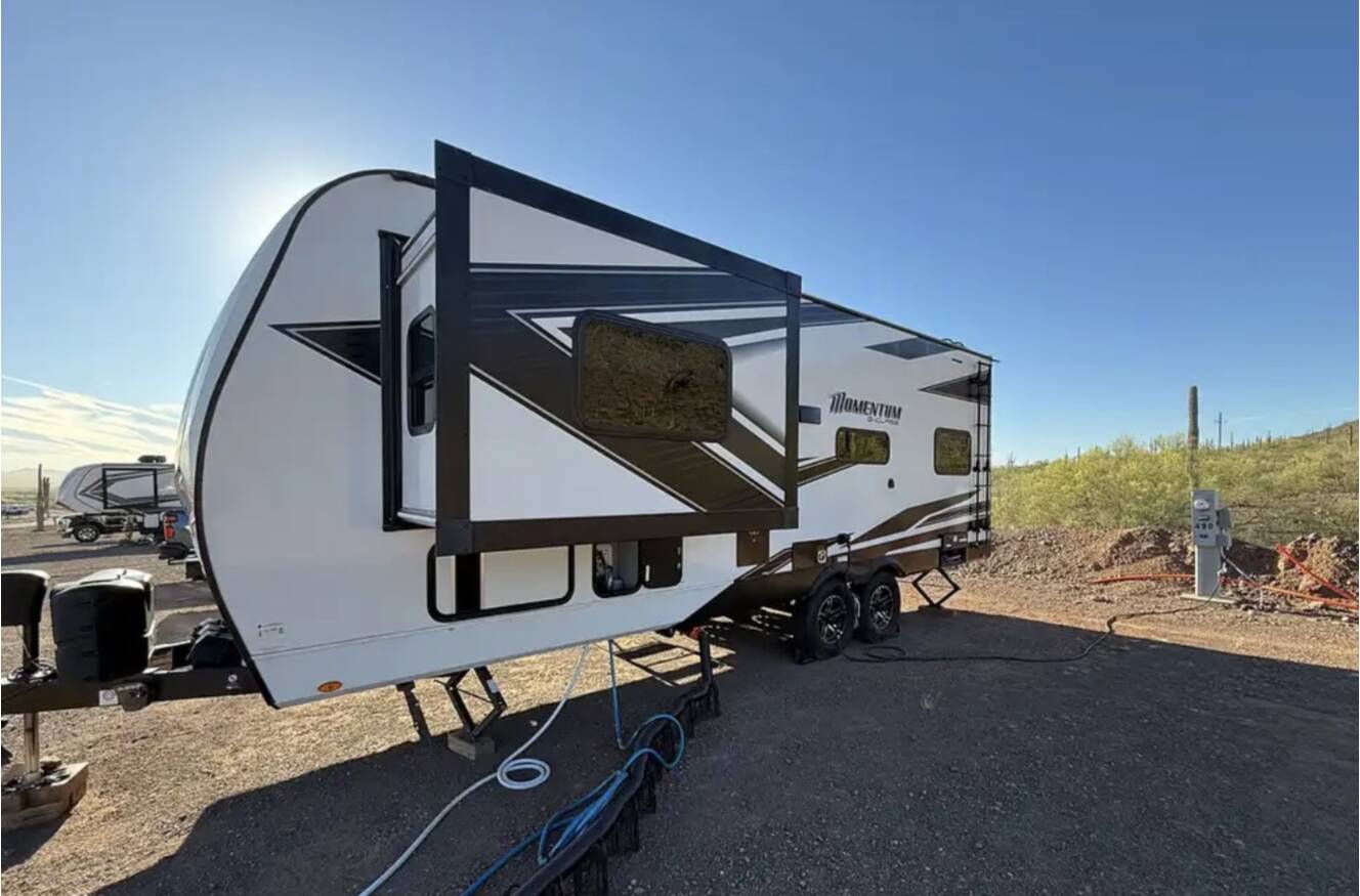 A photo of this 2022 Grand Design MOMENTUM G-CLASS 23G