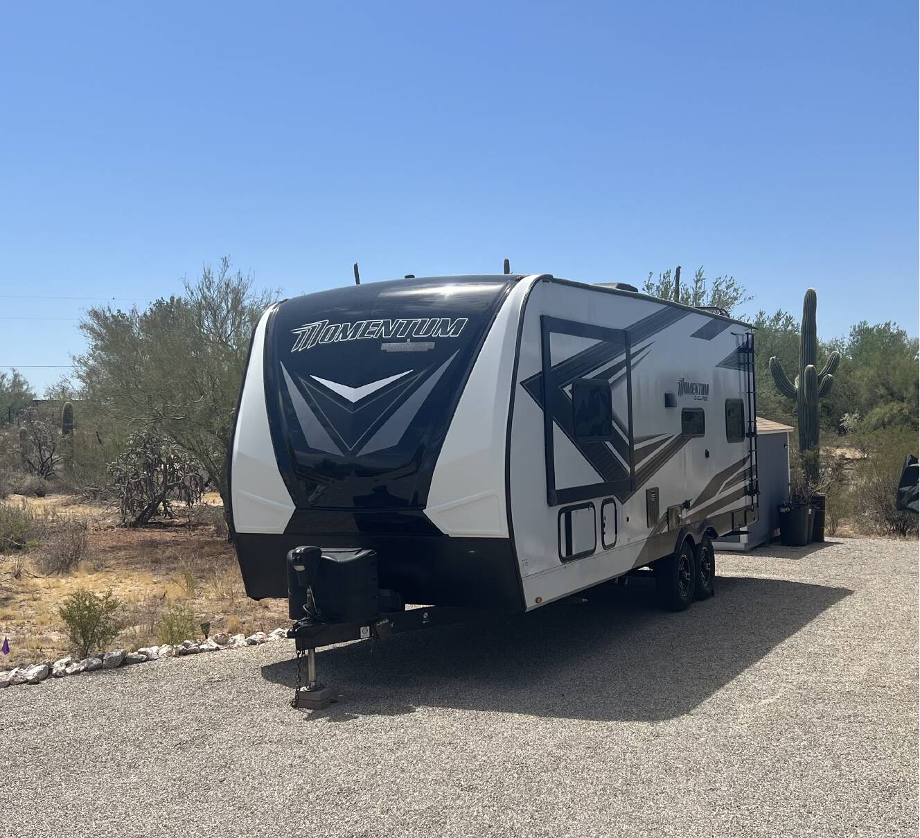 A photo of this 2022 Grand Design MOMENTUM G-CLASS 23G