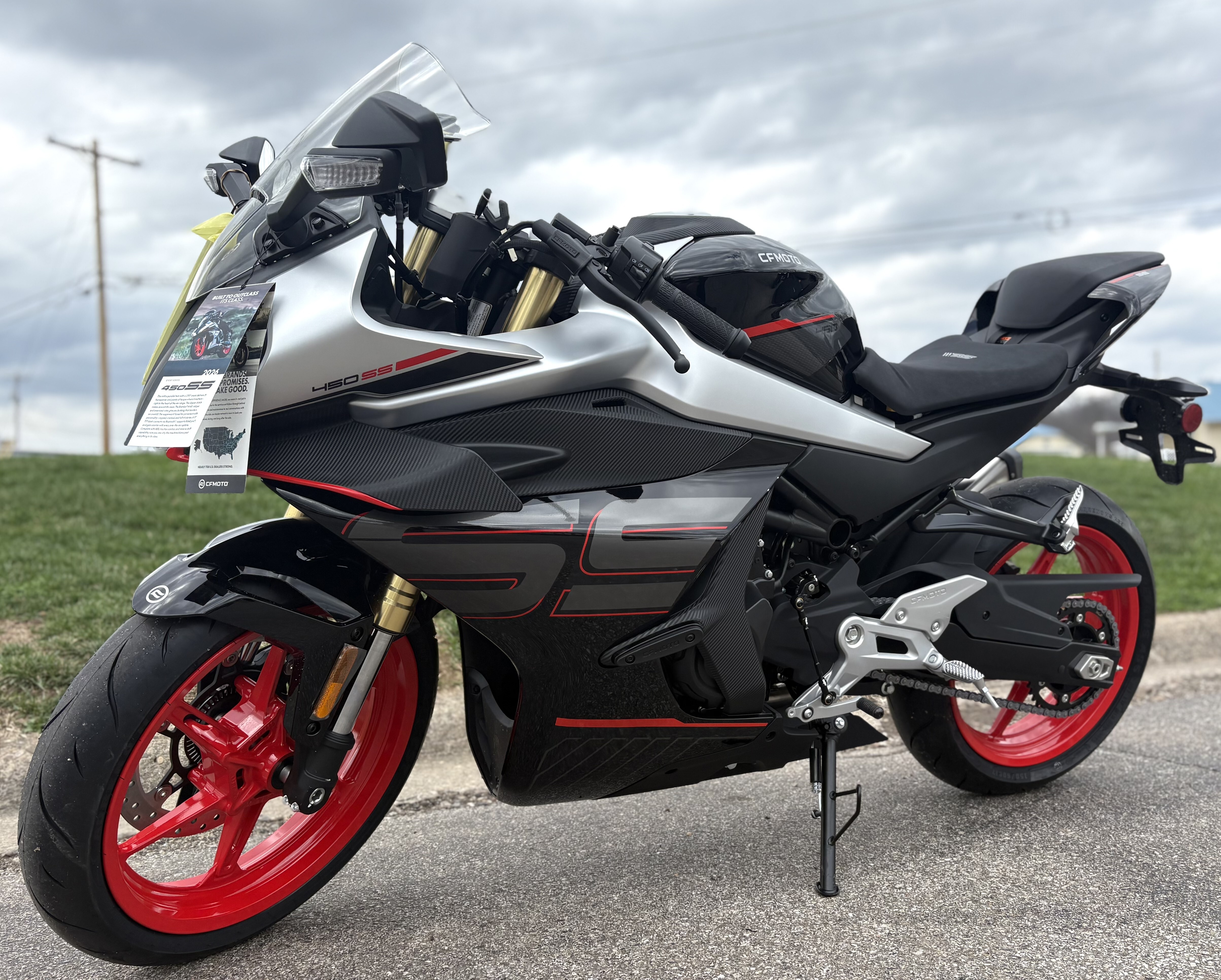 2026 CFMOTO 450SS SS in Marietta, OH