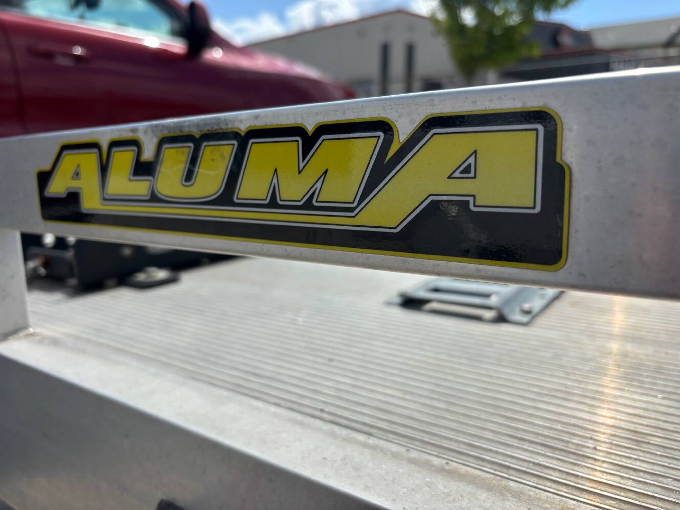 A photo of this 2021 Aluma 8218TA-EL-R-RTD