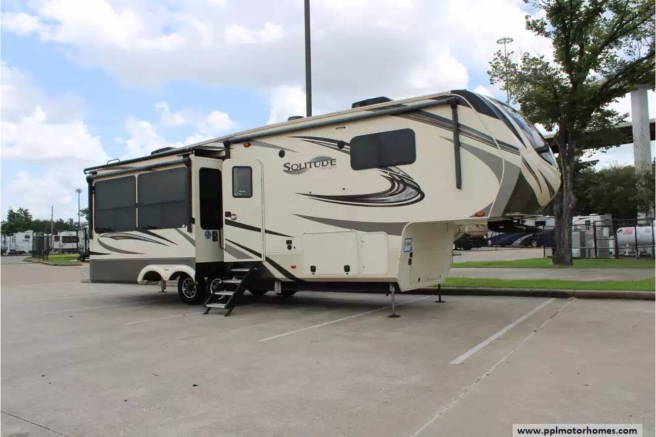 A photo of this 2019 Grand Design Solitude 310GK