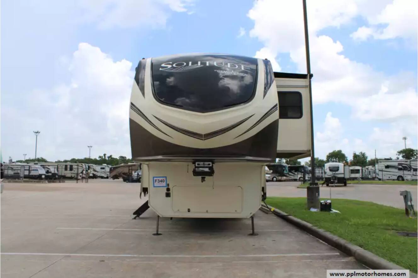 A photo of this 2019 Grand Design Solitude 310GK