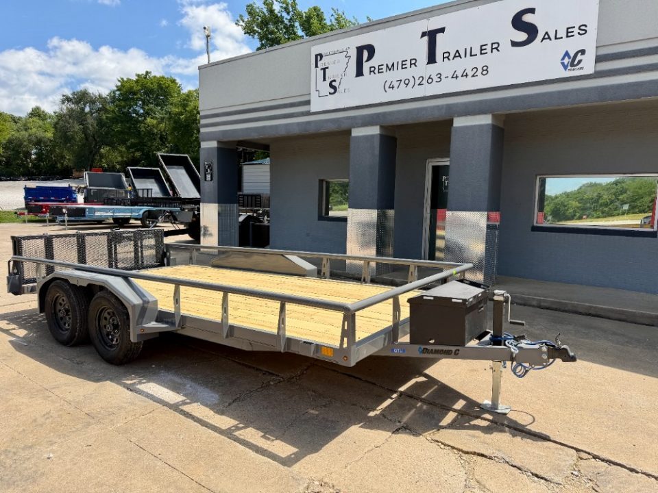 2026 Diamond C Trailers 7K GTU 235 Package 16' X 83" in Fayetteville, AR