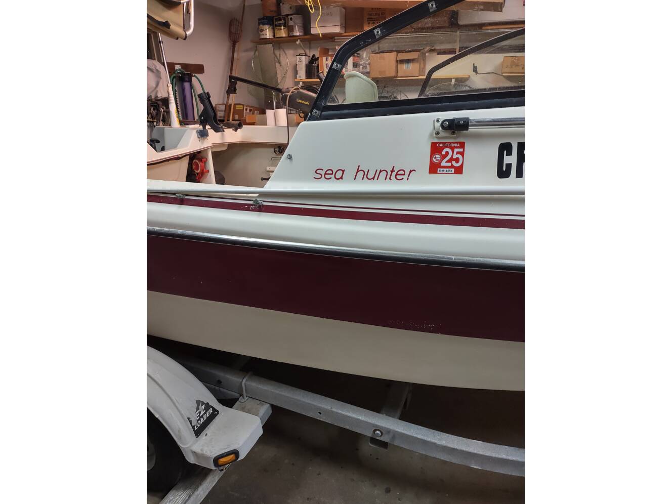 A photo of this 1996 Arima Sea Hunter