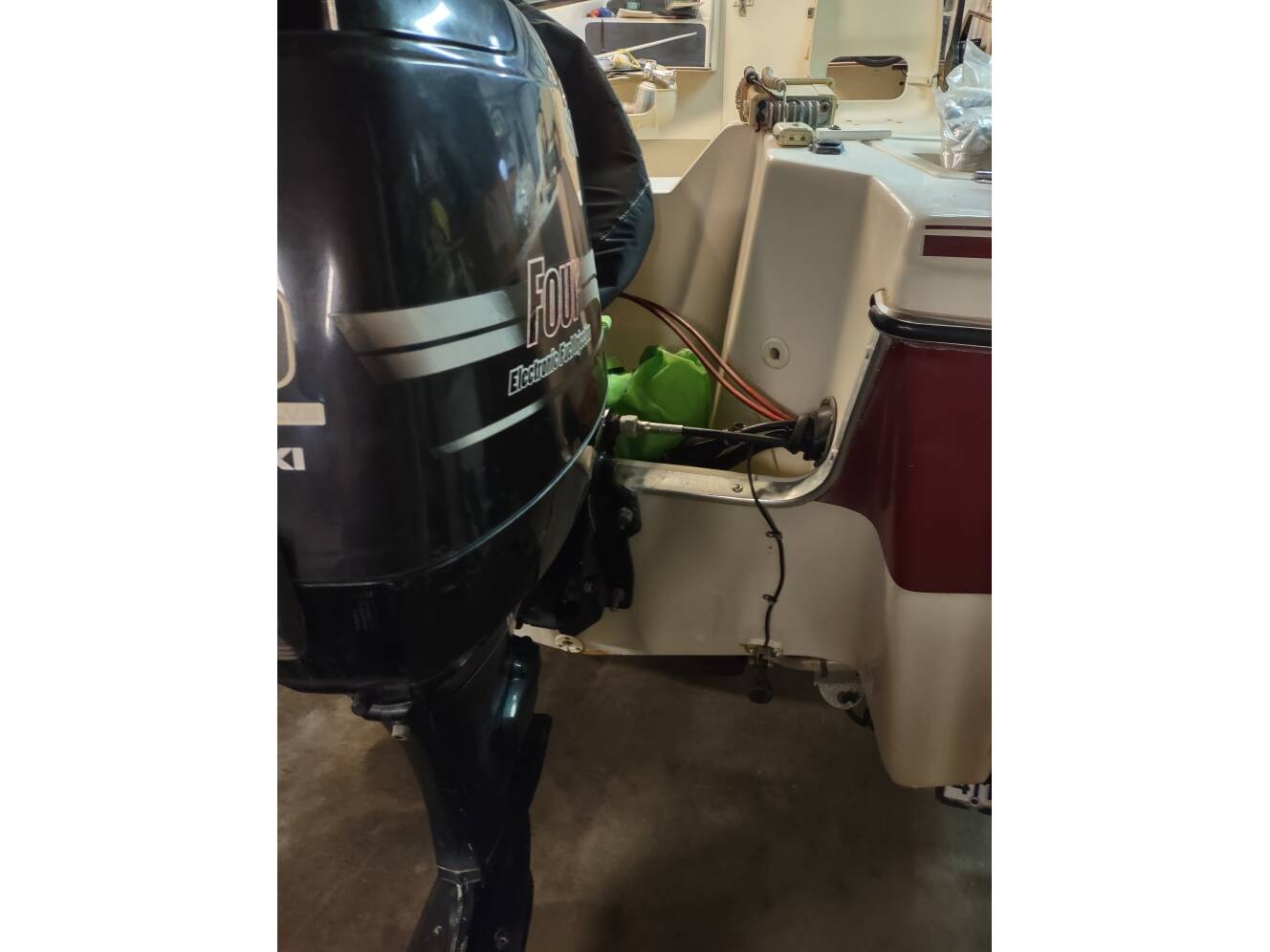 A photo of this 1996 Arima Sea Hunter