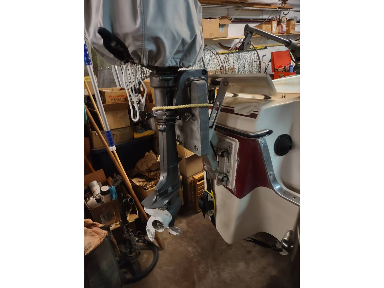 A photo of this 1996 Arima Sea Hunter